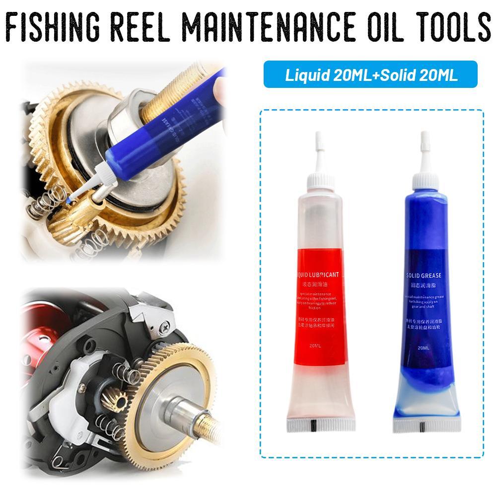Reel Cover - Protective Grease (20ml) + Lubricant Oil