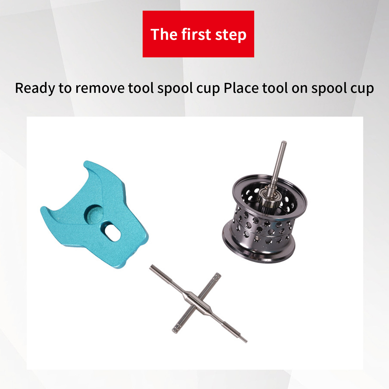Spool Bearing Pin Remover Fish - огляд і ціна Reel Repair Kit