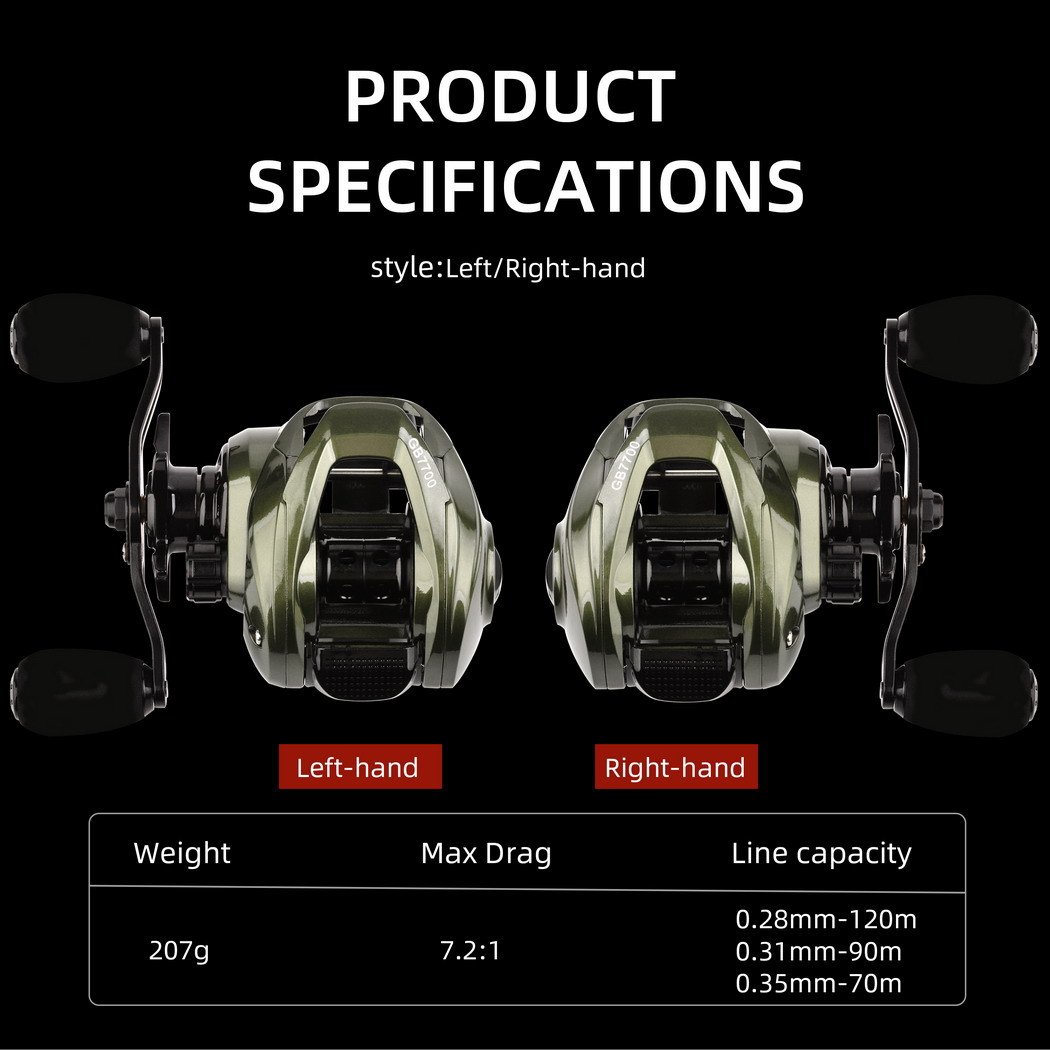 Baitcasting Reel 7.2 1 High Sp - огляд і ціна Reel Spare Spool