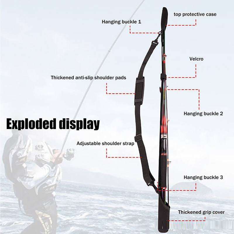Adjustable Fishing Rod Storage - огляд і ціна Reel Cover
