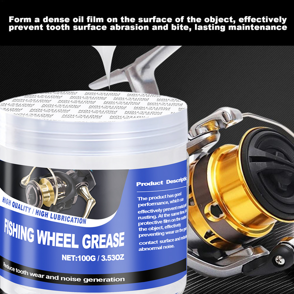 50g /100g Fishing Reel Grease  - огляд і ціна Reel Lubricant