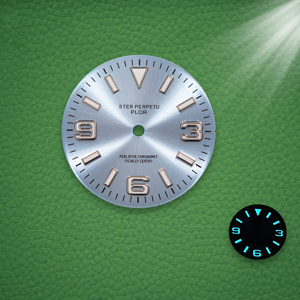 S Logo Dial 28.5mm E/xplorer N - огляд і ціна Reel Case