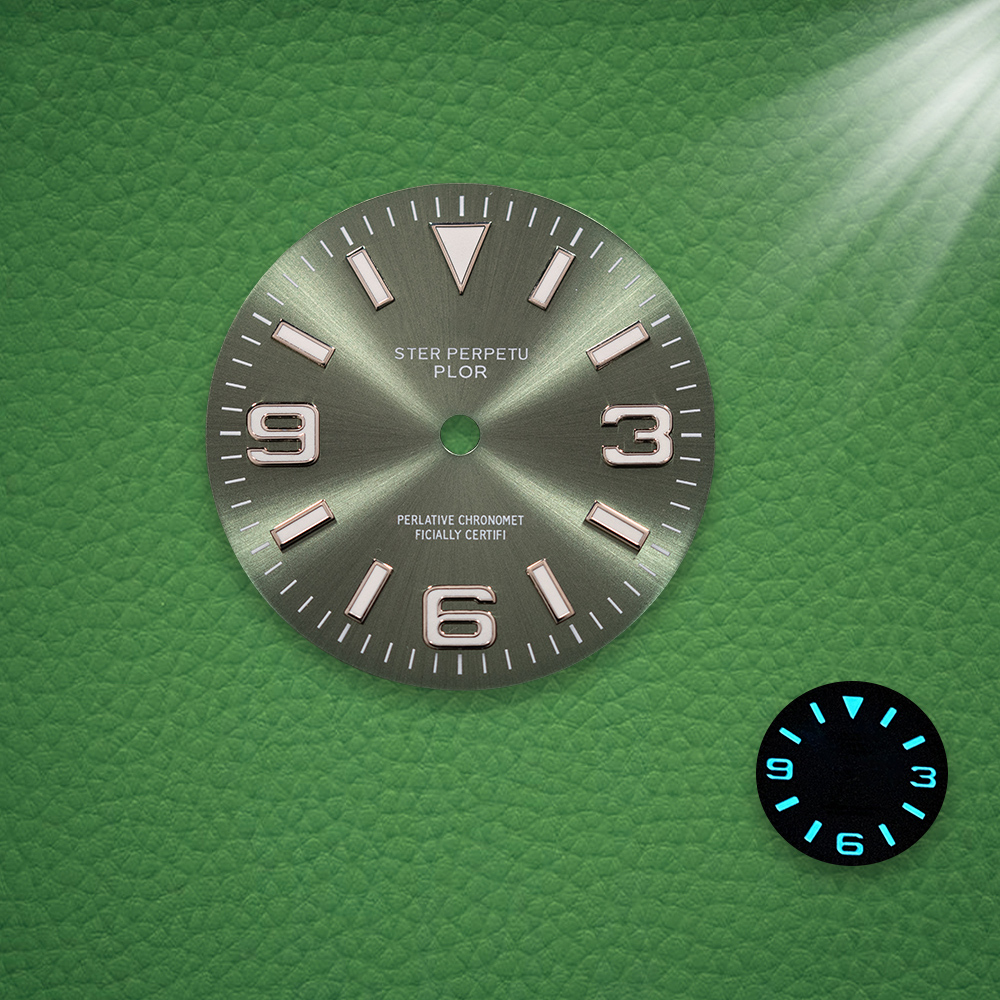 S Logo Dial 28.5mm E/xplorer N - огляд і ціна Reel Case