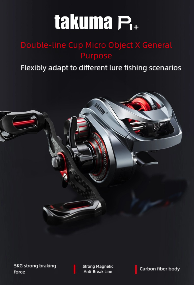 P1 Casting Reel, 7.3:1 Gear Ra - огляд і ціна Reel Handle