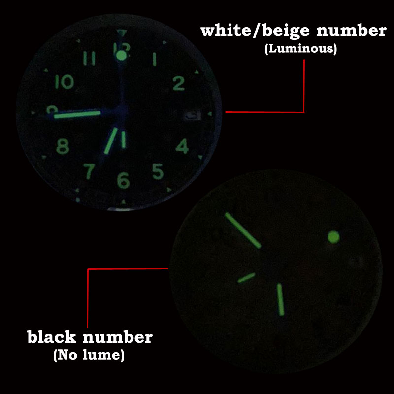 29mm NH35 Pilot Watch Dial MOD - огляд і ціна Reel Case