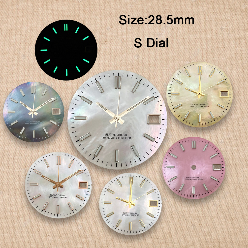 New 28.5mm S Logo NH35 Dial Lo - огляд і ціна Reel Case