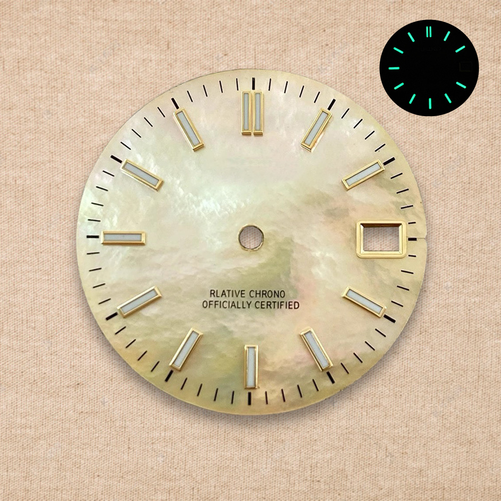 New 28.5mm S Logo NH35 Dial Lo - огляд і ціна Reel Case