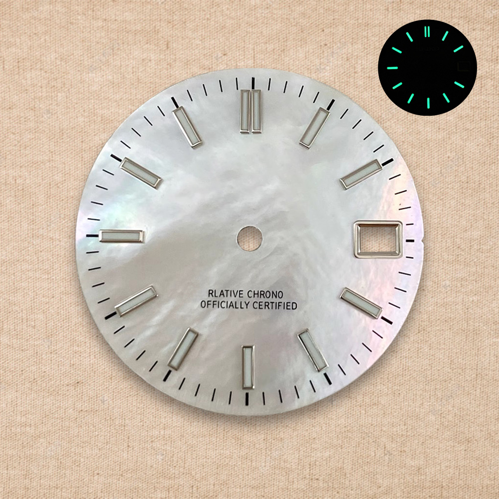New 28.5mm S Logo NH35 Dial Lo - огляд і ціна Reel Case