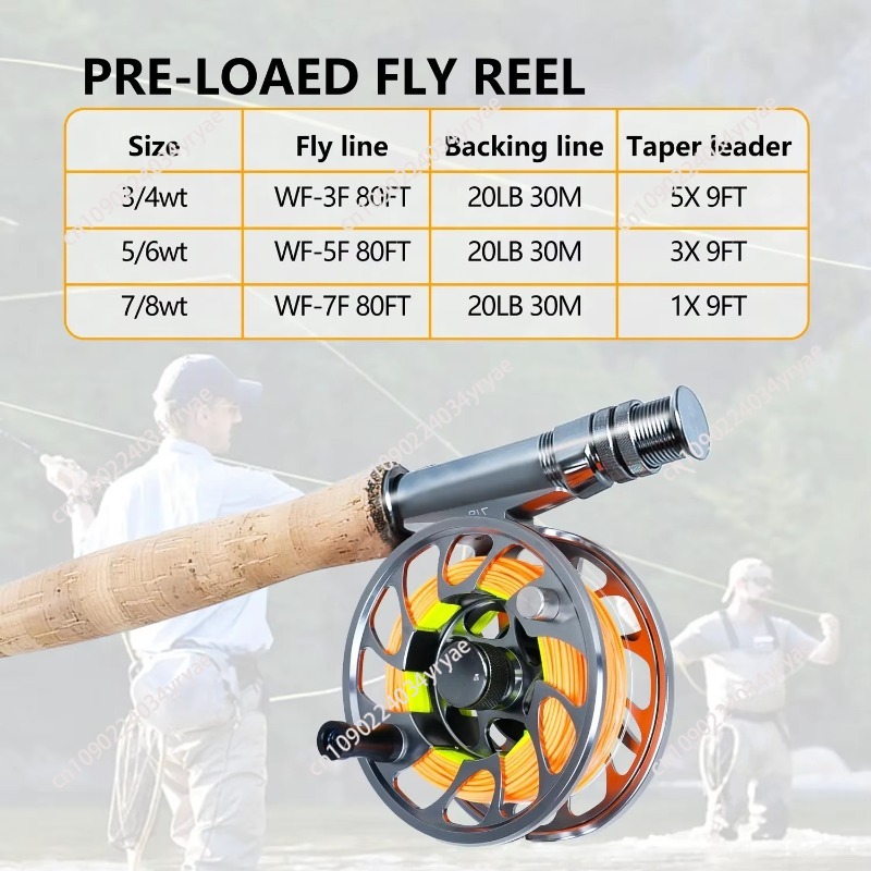 8 Fan Premium Fly Fishing Comb - огляд і ціна Fly Reel