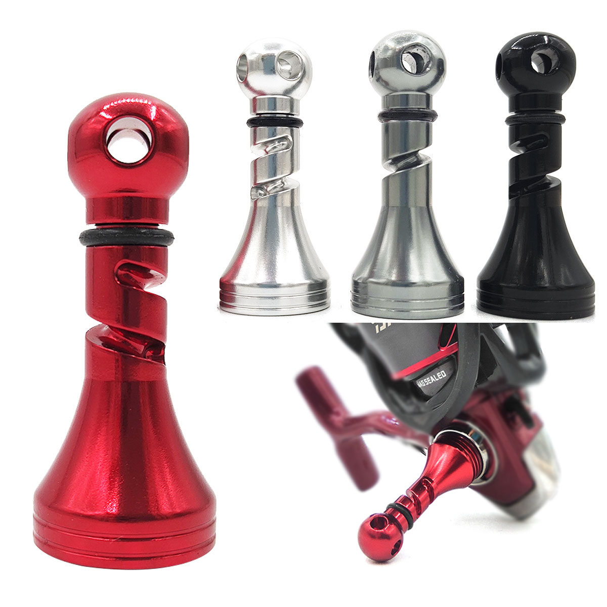 Fishing Reel Handle Stand for  - огляд і ціна Reel Drag Knob